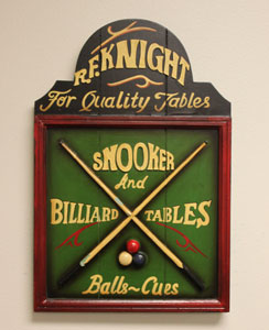 R.F. Knight Billiard Tables